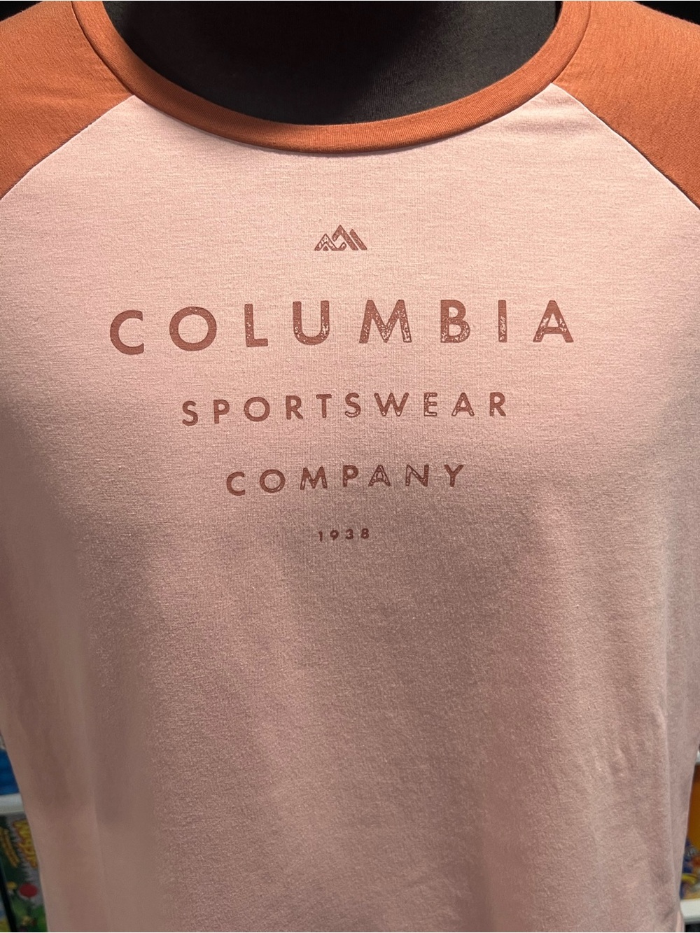 Columbia Women's Plus Size Sun Trek 3/4 Sleeve Baseball Style Tee Shirt 1XL - Picture 4 of 7
